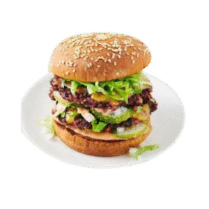 🍔 double patty burger